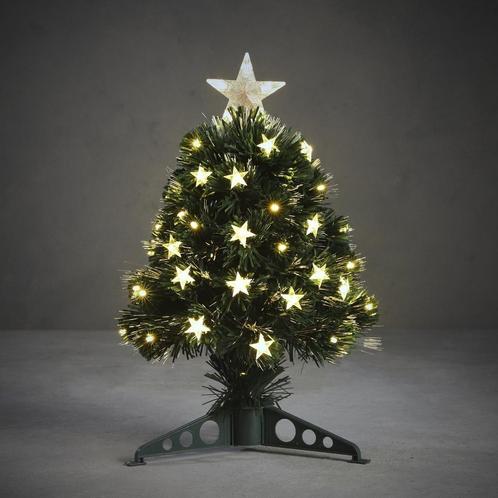 Mercury Kunstkerstboom met Fibre Optic Verlichting - H45 x Ø, Diversen, Kerst, Nieuw, Verzenden