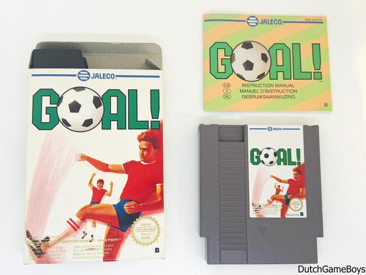 Nintendo Nes - Goal! - FRA, Spelcomputers en Games, Games | Nintendo NES, Gebruikt, Verzenden