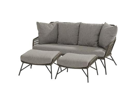 4 Seasons Outdoor Babilonia 2,5-zits loungebank met 1 of 2, Tuin en Terras, Tuinsets en Loungesets, Ophalen of Verzenden