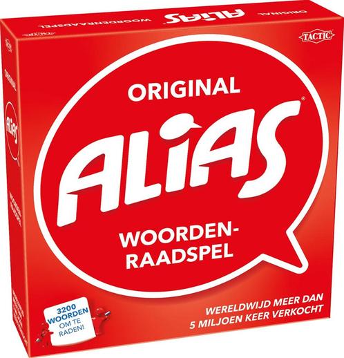 Alias Original | Tactic - Gezelschapsspellen, Hobby en Vrije tijd, Gezelschapsspellen | Bordspellen, Nieuw, Verzenden