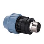 Unidelta draadkoppeling - klem x messing buitendraad, Verzenden, Nieuw