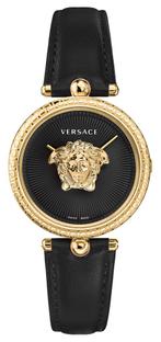 Versace VECQ01120 Palazzo dames horloge 34 mm, Nieuw, Overige merken, Staal, Polshorloge