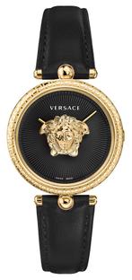 Versace VECQ01120 Palazzo dames horloge 34 mm, Overige merken, Staal, Verzenden, Polshorloge