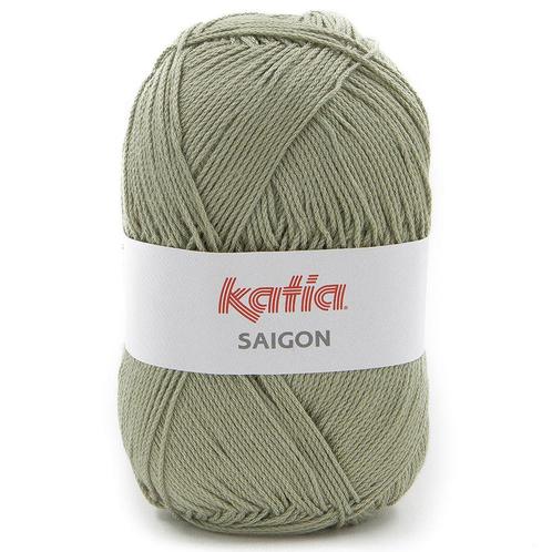 Katia Saigon - 44 mosgroen - Acryl Garen, Hobby en Vrije tijd, Breien en Haken, Ophalen of Verzenden