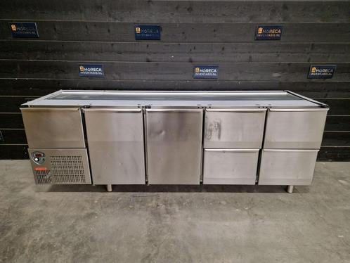 Koelwerkbank | koeling | Angelo Po | 2 deuren, 5 lades | RVS, Zakelijke goederen, Horeca | Keukenapparatuur, Gebruikt, Koelen en Vriezen