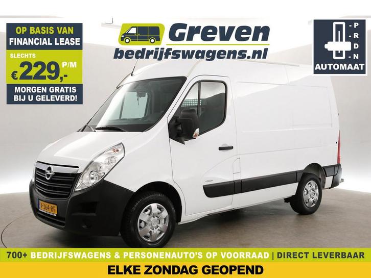 Opel Movano 2.3 CDTI BiTurbo L1H2 170PK Automaat Camera PDC, Auto's, Bestelauto's, Te koop, Financial lease, Diesel, Wit, ABS
