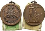 Bronze Wuerttemberg Wilhelm Ii 1891-1918, Postzegels en Munten, Penningen en Medailles, Verzenden