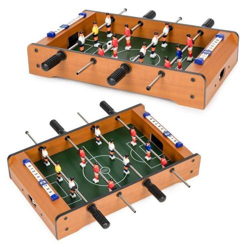 Houten Mini Tafelvoetbalspel Voor Kinderen - Tafelvoetbal, Hobby en Vrije tijd, Gezelschapsspellen | Overige, Ophalen of Verzenden