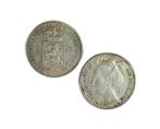 Nederland. Wilhelmina. 1/2 Gulden 1898 - 1906 (2) - Scare