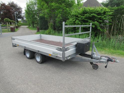Gebruikte Hapert plateauwagen aanhangwagen 335x180cm 2000kg,, Auto diversen, Aanhangers en Bagagewagens, Gebruikt, Ophalen