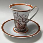 Rosenthal - Versace - Kop en schotel - 0,18 L Kaffeetasse, Antiek en Kunst, Antiek | Glas en Kristal