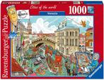 Fleroux - Venetie Puzzel (1000 stukjes) | Ravensburger -, Hobby en Vrije tijd, Nieuw, Verzenden