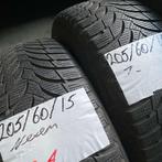2 x Nexen 205-60-15 Winterbanden 7mm, Gebruikt, 15 inch, Band(en), Personenwagen