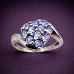 Zonder minimumprijs - Ring Zilver - Tanzaniet, Nieuw