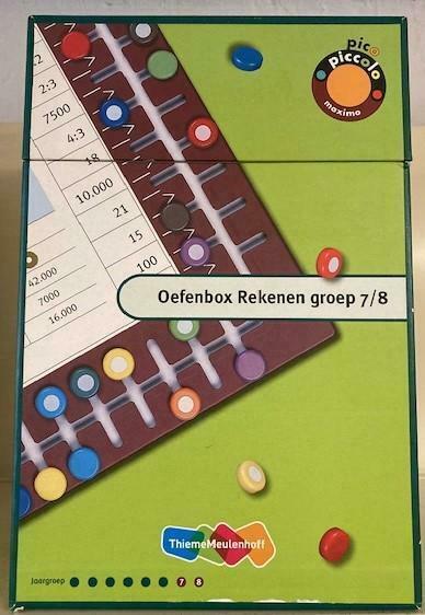 Pico Piccolo oefenboxen rekenen en/of rekenen, Boeken, Schoolboeken, Zo goed als nieuw, Overige niveaus, Overige vakken, Ophalen of Verzenden