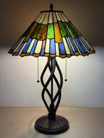XXL Tiffany stijl tafellamp LUMINOUS MOSAIC lamp met 2