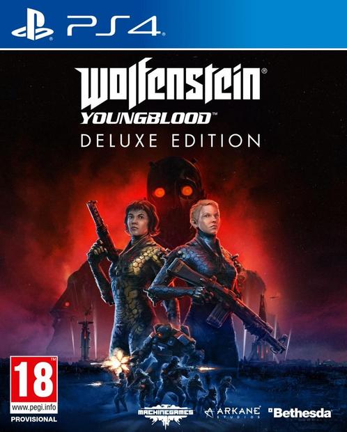 Wolfenstein Youngblood Deluxe Edition (Duits-talig) (Play..., Spelcomputers en Games, Games | Sony PlayStation 4, Gebruikt, Vanaf 12 jaar