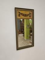 Spiegel- Hoge spiegel met antieke voorstelling - Hout -, Antiek en Kunst