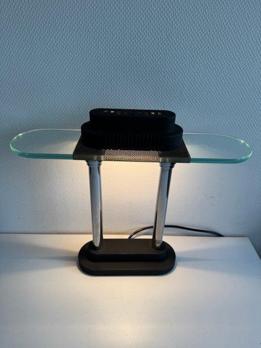 Sompex - Bureaulamp - Architectenlamp - Glas, Staal, Antiek en Kunst, Antiek | Lampen