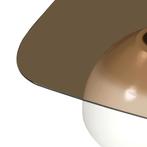 Salontafel Mangohout Lincy 87 Glazen Blad, Huis en Inrichting, Tafels | Salontafels, Verzenden, Nieuw, Industriële meubels, Overige vormen