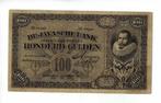 Nederlandsch Indië 100 gulden 1928 JanPietersz. Coen