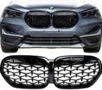 Grillen set | Nieren | BMW X1 F48/F49 LCI | 2020-2023 | Glan, Auto-onderdelen, Verzenden, Nieuw, BMW