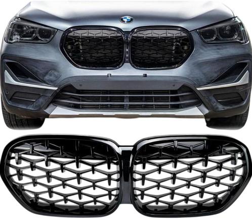 Grillen set | Nieren | BMW X1 F48/F49 LCI | 2020-2023 | Glan, Auto-onderdelen, Carrosserie en Plaatwerk, Nieuw, BMW, Verzenden