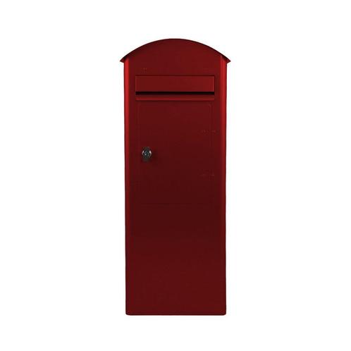 SafePost 70-5 combi vrijstaande brievenbus staal - rood, Tuin en Terras, Brievenbussen, Nieuw, Verzenden
