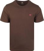 Levis T-shirt Original Bruin maat L Heren, Maat 52/54 (L), Levi's, Bruin, Verzenden