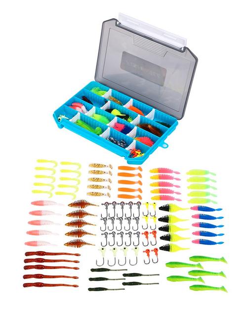 Fish4All Trout Softbait Box (97 stuks), Watersport en Boten, Hengelsport | Algemeen, Overige typen, Nieuw, Verzenden