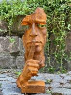 Sculptuuur voor buiten, Tuinbeeld stilte - 30 cm -