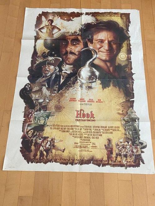 Hook - Art by Drew Struzan - Italian poster (140x100 cm) -, Verzamelen, Film en Tv