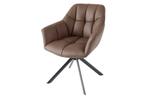 Draaistoel PAPILLON draaibaar 180 graden met armleuningen, Huis en Inrichting, Stoelen, Ophalen of Verzenden, Nieuw