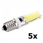 LED E14 6W 220V COB 50-60Hz 62x16mm Lamp - Dimbaar Koud wit, Verzenden, Nieuw