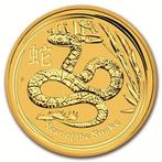 Gouden Lunar II - 1/10 oz 2013 Year of the Snake, Verzenden, Losse munt, Goud