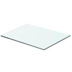 vidaXL Wandschap transparant 40x25 cm glas, Huis en Inrichting, Woonaccessoires | Wandplanken en Boekenplanken, Verzenden, Nieuw