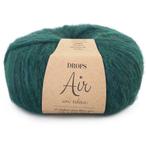 DROPS Air Uni Colour - 19 bosgroen - Wol Garen, Hobby en Vrije tijd, Breien en Haken, Ophalen of Verzenden, Nieuw