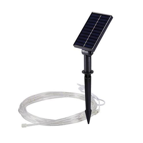 Solar lichtslang Rome | 5 meter | IP67 | 7 verschillende lic, Tuin en Terras, Buitenverlichting, Overige typen, Nieuw, Minder dan 50 watt