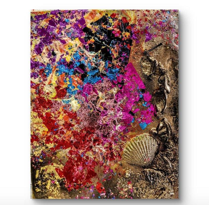 María Moreno -  OLEAJE INTERIOR, Antiek en Kunst, Kunst | Schilderijen | Modern