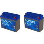 Scootmobiel Accuset 24Ah (Set Van 2 Stuks), Verzenden