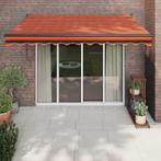 vidaXL Luifel automatisch uitschuifbaar 3x2,5 m oranje en, Verzenden, Nieuw