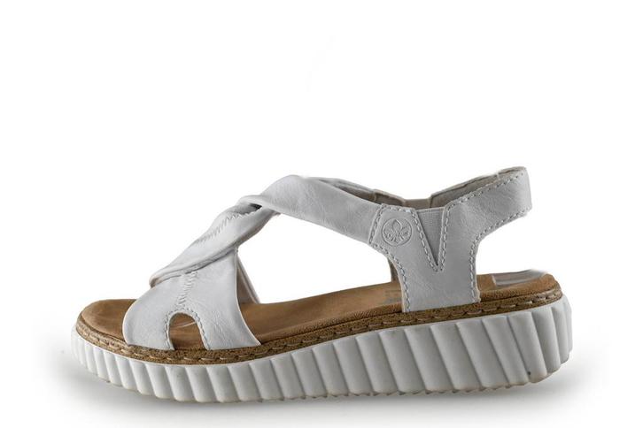 Rieker Sandalen in maat 39 Wit | 10% korting, Kleding | Dames, Schoenen, Wit, Zo goed als nieuw, Sandalen of Muiltjes, Verzenden