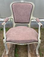 Fauteuil - Hout, Textiel - LOUIS XV(XIX) stoel