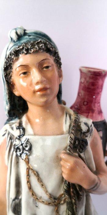 Bernard BLOCH (Attrib. à) - Beeldje, « Porteuse dEau, Antiek en Kunst, Antiek | Glas en Kristal