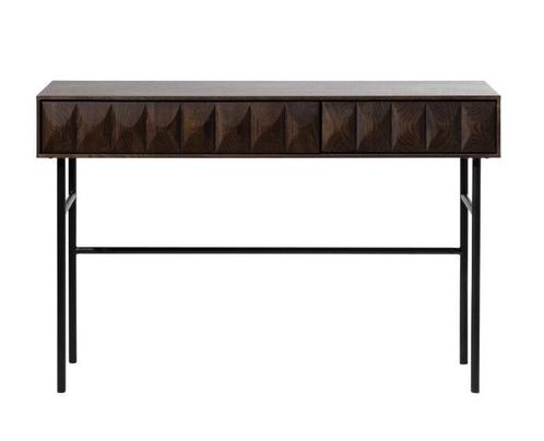 Sidetable Latina eiken 117 cm - Espresso, Huis en Inrichting, Tafels | Sidetables, Nieuw, Ophalen of Verzenden