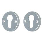 2 PC-Plaatjes Ami Rond Aluminium F1, Ophalen of Verzenden, Nieuw