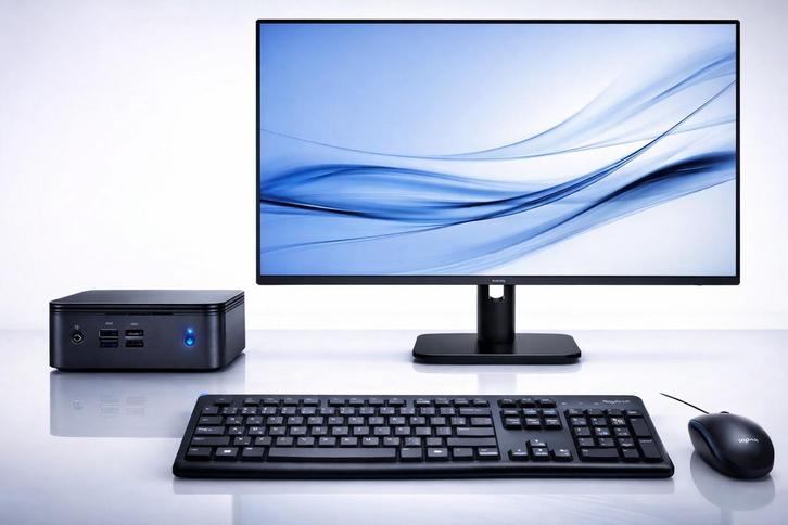 Gigabyte Brix-s - i3 10110 - 8GB DDR4 - 512GB SSD NVMe -..., Computers en Software, Desktop Pc's, Nieuw, Ophalen of Verzenden