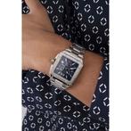 Gc Couture Square Mens Z08003G7MF herenhorloge, Sieraden, Tassen en Uiterlijk, Horloges | Heren, Nieuw, Overige merken, Staal