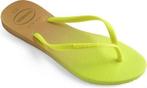 Havaianas Slim - maat 37-38 - Dames Slippers - Yellow, Kleding | Dames, Schoenen, Verzenden, Nieuw