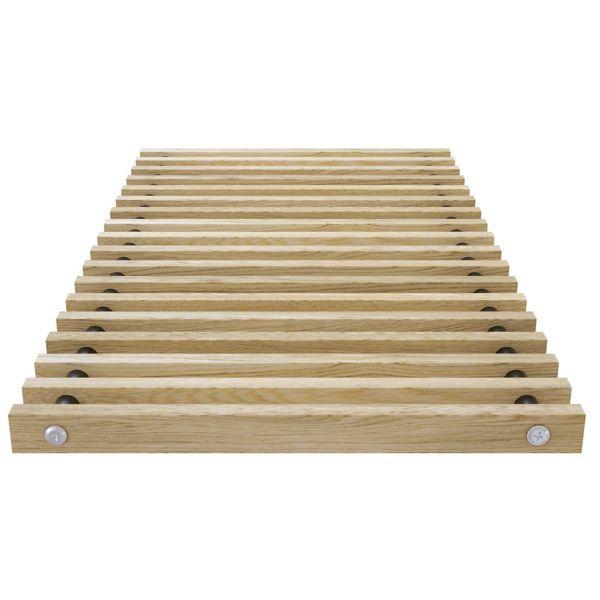 Eiken gelakt rolrooster  - 2200x340  Betherma, Doe-het-zelf en Verbouw, Verwarming en Radiatoren, Verzenden